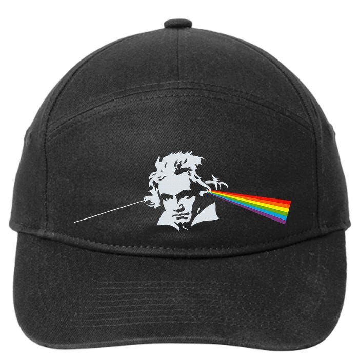Beethoven Classical Music Composer 7-Panel Snapback Hat