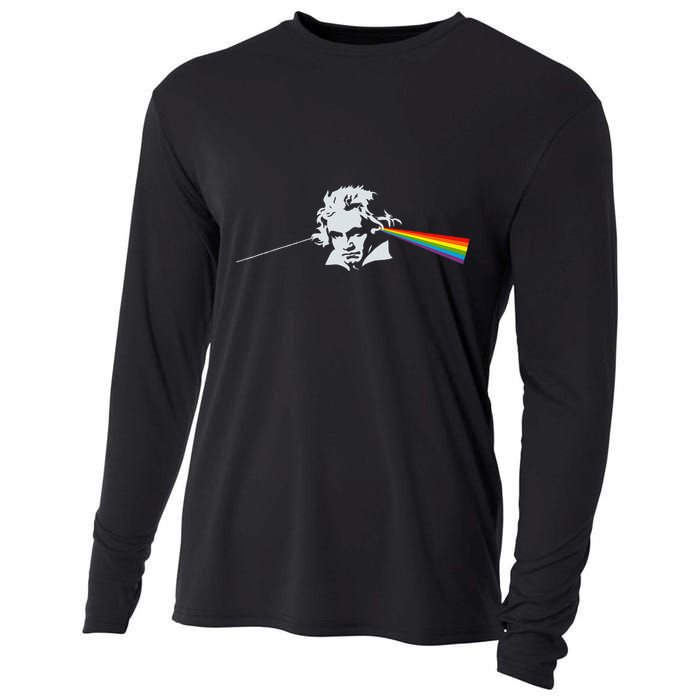 Beethoven Classical Music Composer Cooling Performance Long Sleeve Crew
