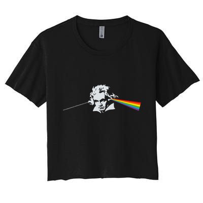 Beethoven Classical Music Composer Crop Top