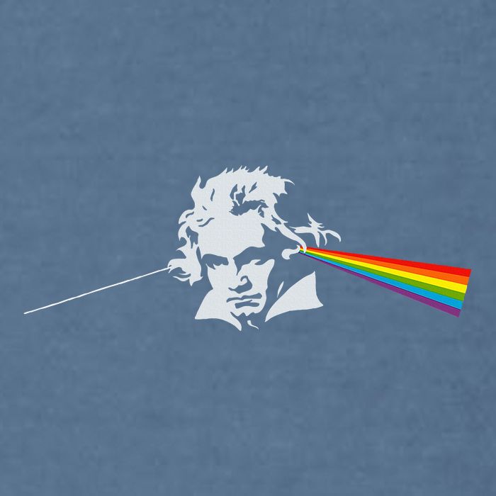 Beethoven Classical Music Composer Garment-Dyed Sweatshirt