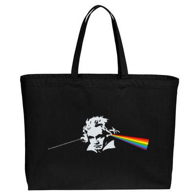 Beethoven Classical Music Composer Cotton Canvas Jumbo Tote