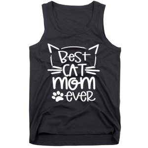 Best Cat Mom Ever Great Gift For Pet Lovers Tank Top