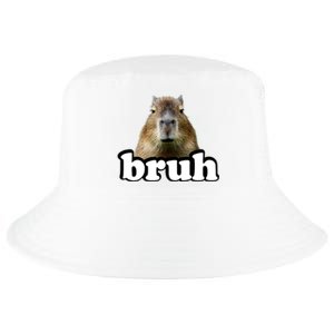 Bruh Capybara Meme Funny Bruh Saying Cool Comfort Performance Bucket Hat