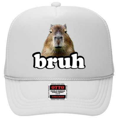 Bruh Capybara Meme Funny Bruh Saying Trucker Hat