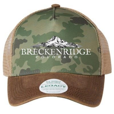 Breckenridge Colorado  Mountain Town Legacy Tie Dye Trucker Hat