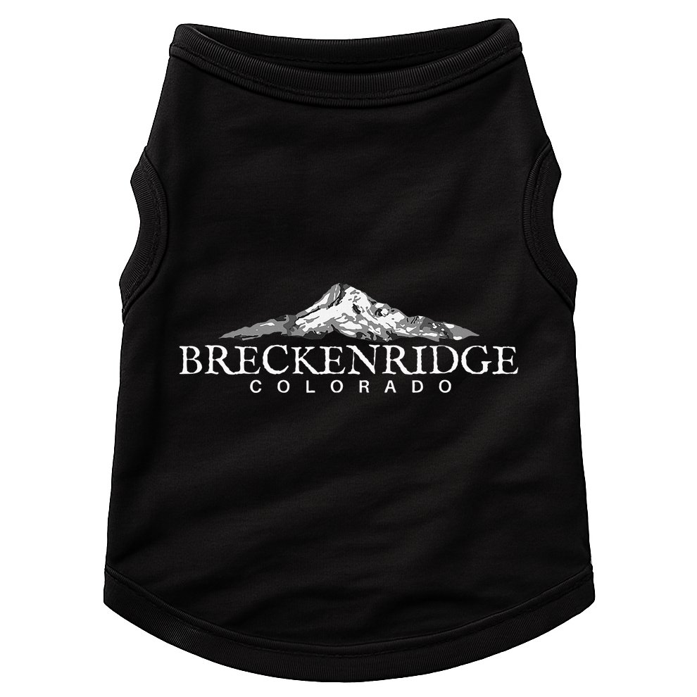 Breckenridge Colorado  Mountain Town Doggie Tank