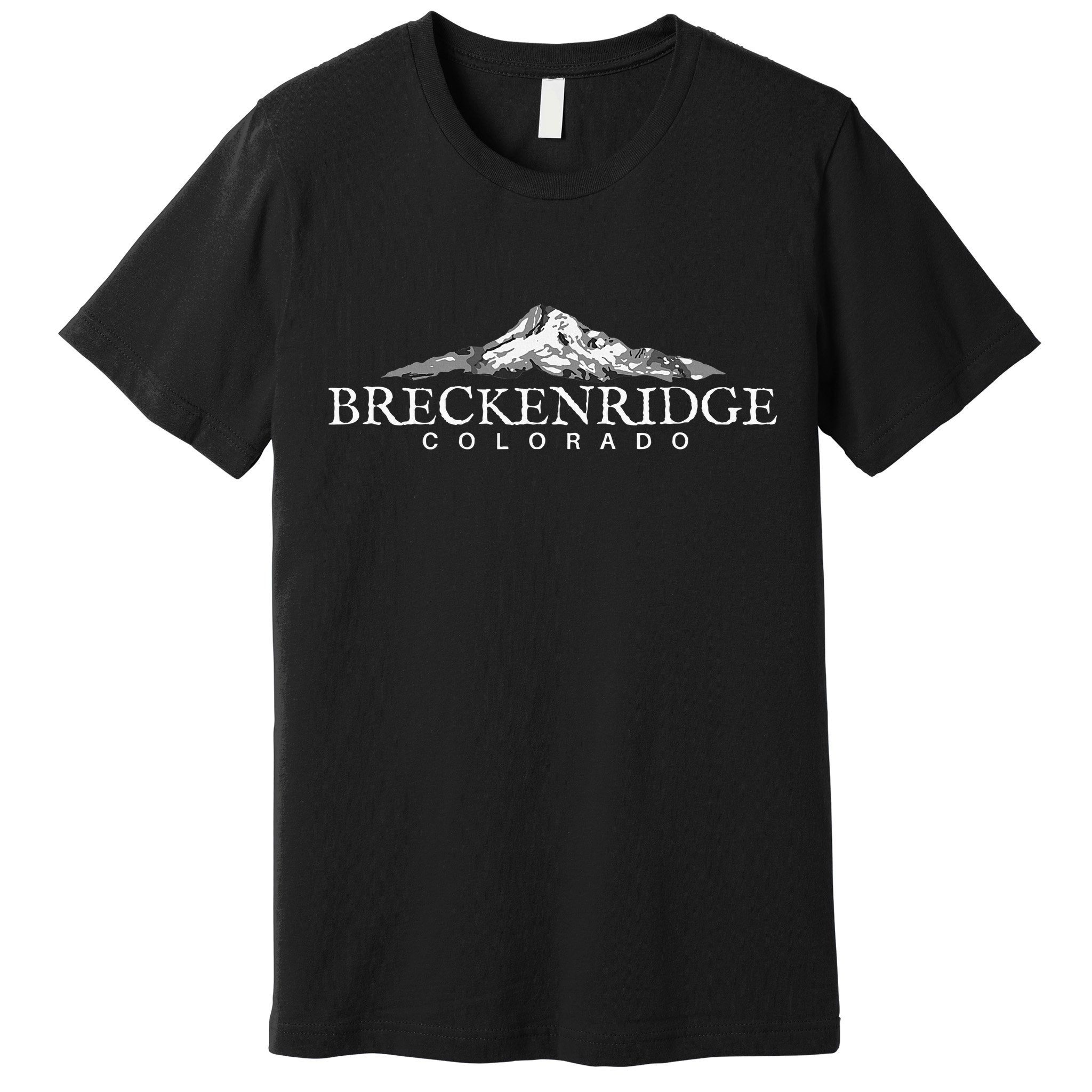 Breckenridge Colorado  Mountain Town Premium T-Shirt