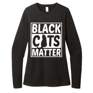 Black Cats Matter Womens CVC Long Sleeve Shirt