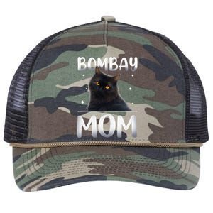 Bombay Cat Mom Mother's Day Retro Rope Trucker Hat Cap