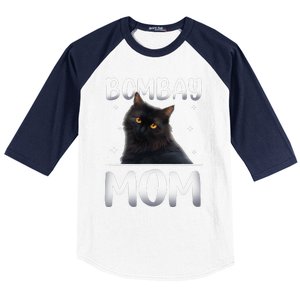 Bombay Cat Mom Mother's Day Baseball Sleeve Shirt