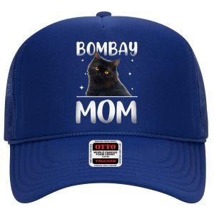 Bombay Cat Mom Mother's Day High Crown Mesh Back Trucker Hat