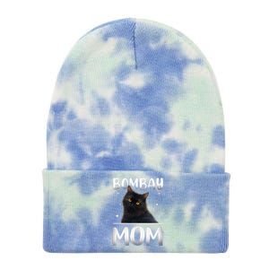 Bombay Cat Mom Mother's Day Tie Dye 12in Knit Beanie