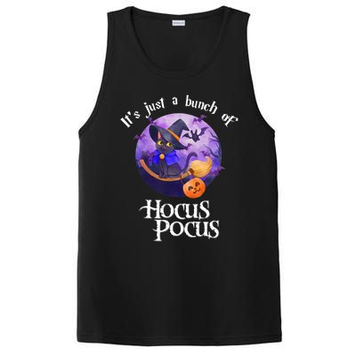 Black Cat Moon Funny Halloween Costume Bunch Of Hocus Pocus PosiCharge Competitor Tank