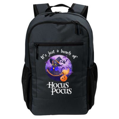 Black Cat Moon Funny Halloween Costume Bunch Of Hocus Pocus Daily Commute Backpack