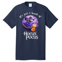 Black Cat Moon Funny Halloween Costume Bunch Of Hocus Pocus Tall T-Shirt