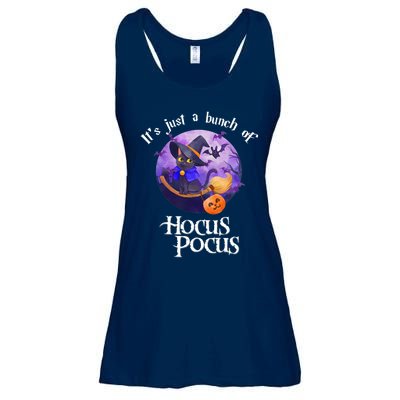 Black Cat Moon Funny Halloween Costume Bunch Of Hocus Pocus Ladies Essential Flowy Tank