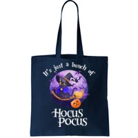 Black Cat Moon Funny Halloween Costume Bunch Of Hocus Pocus Tote Bag