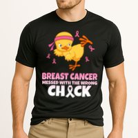 Breast Cancer Messed With The Wrong Chick Cooling Performance Crew T-Shirt
