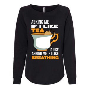 Breathing Cup Mug Of Tea Gift Womens California Wash Sweatshirt