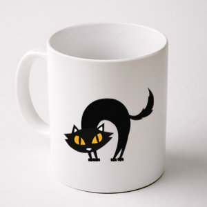 Black Cat Magic Spooky Halloween Novelty Gift Coffee Mug