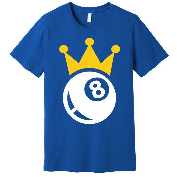 Billiards Crown Meaningful Gift Premium T-Shirt