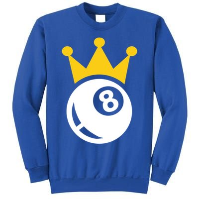 Billiards Crown Meaningful Gift Tall Sweatshirt