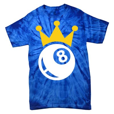 Billiards Crown Meaningful Gift Tie-Dye T-Shirt