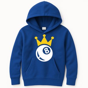 Billiards Crown Meaningful Gift Kids Hoodie