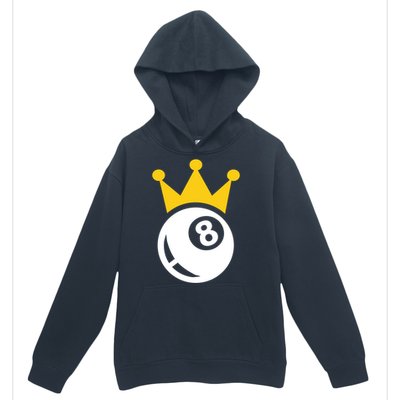 Billiards Crown Meaningful Gift Urban Pullover Hoodie