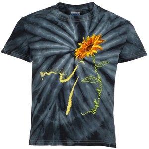 Best Cat Mom Ever Sunflower Mother's Day Gifts for Cat Lover Kids Tie-Dye T-Shirt