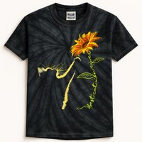 Best Cat Mom Ever Sunflower Mother's Day Gifts for Cat Lover Kids Tie-Dye T-Shirt