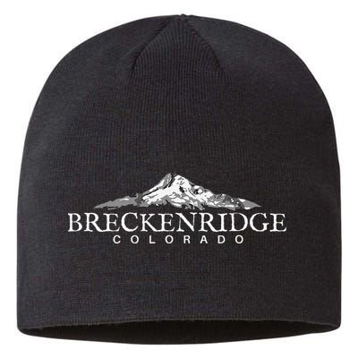Breckenridge Colorado Mountain Town Sustainable Beanie