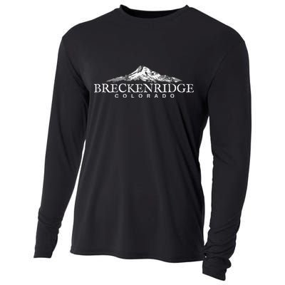 Breckenridge Colorado Mountain Town Cooling Performance Long Sleeve Crew