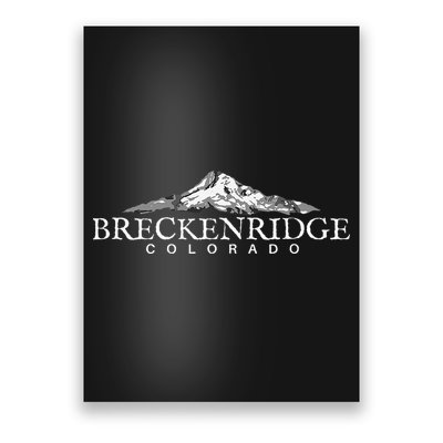 Breckenridge Colorado Mountain Town Poster