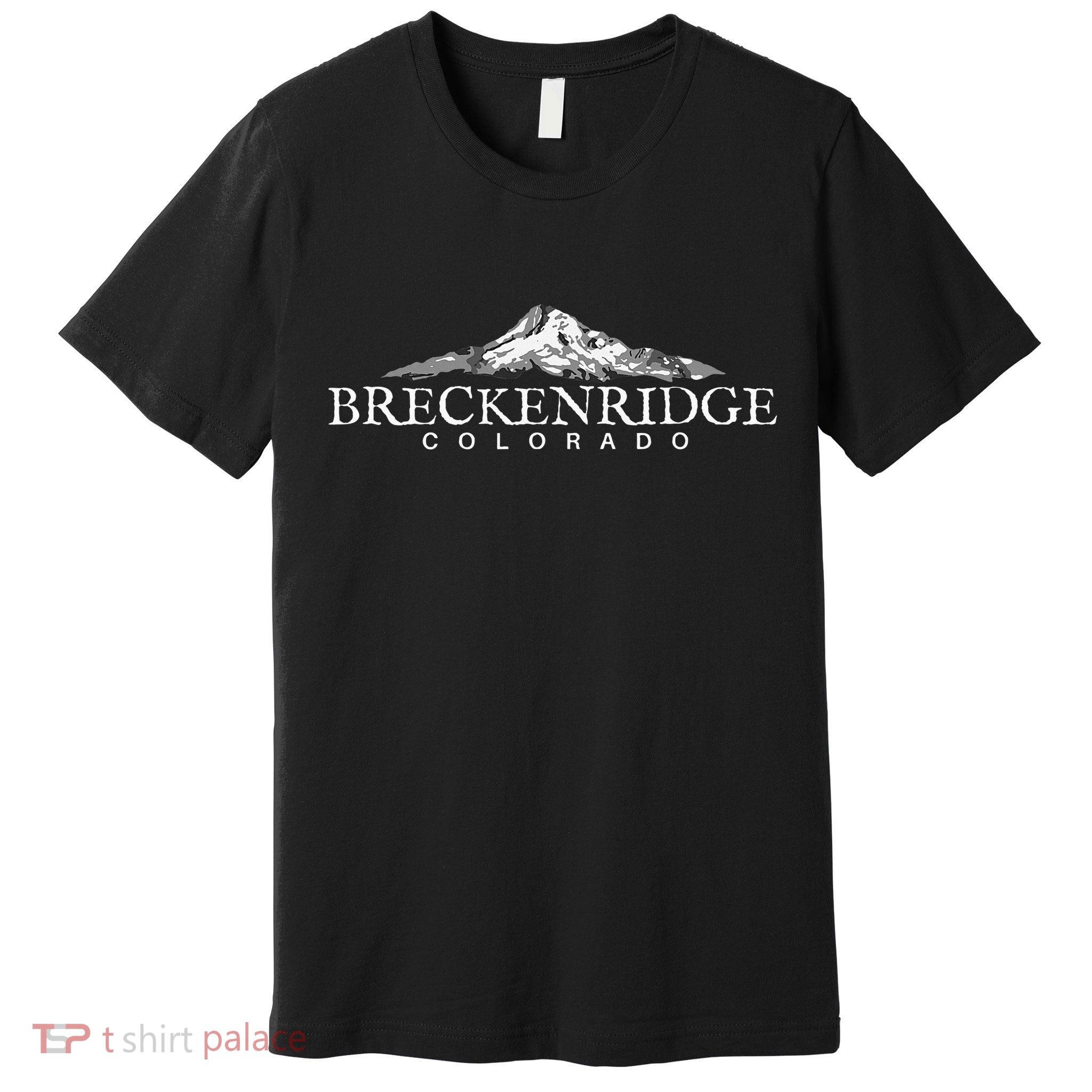 Breckenridge Colorado Mountain Town Premium T-Shirt