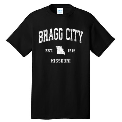 Bragg City Missouri Mo Vintage Athletic Sports Tall T-Shirt