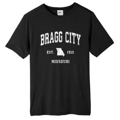 Bragg City Missouri Mo Vintage Athletic Sports Tall Fusion ChromaSoft Performance T-Shirt