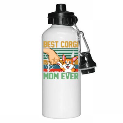 Best Corgi Mom Ever Aluminum Water Bottle 