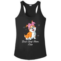 Best Corgi Mom Ever Ladies PosiCharge Competitor Racerback Tank