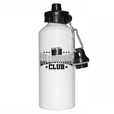 Billionaire Club Member Motif| Motivational Billionaire Aluminum Water Bottle 