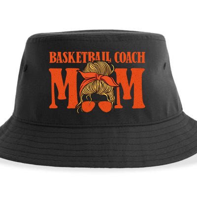 Basketball Coach Mom Cool Gift Hoops Assistant Basketball Coach Gift Sustainable Bucket Hat