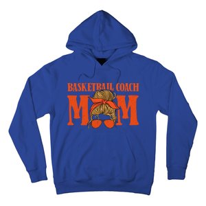 Basketball Coach Mom Cool Gift Hoops Assistant Basketball Coach Gift Hoodie