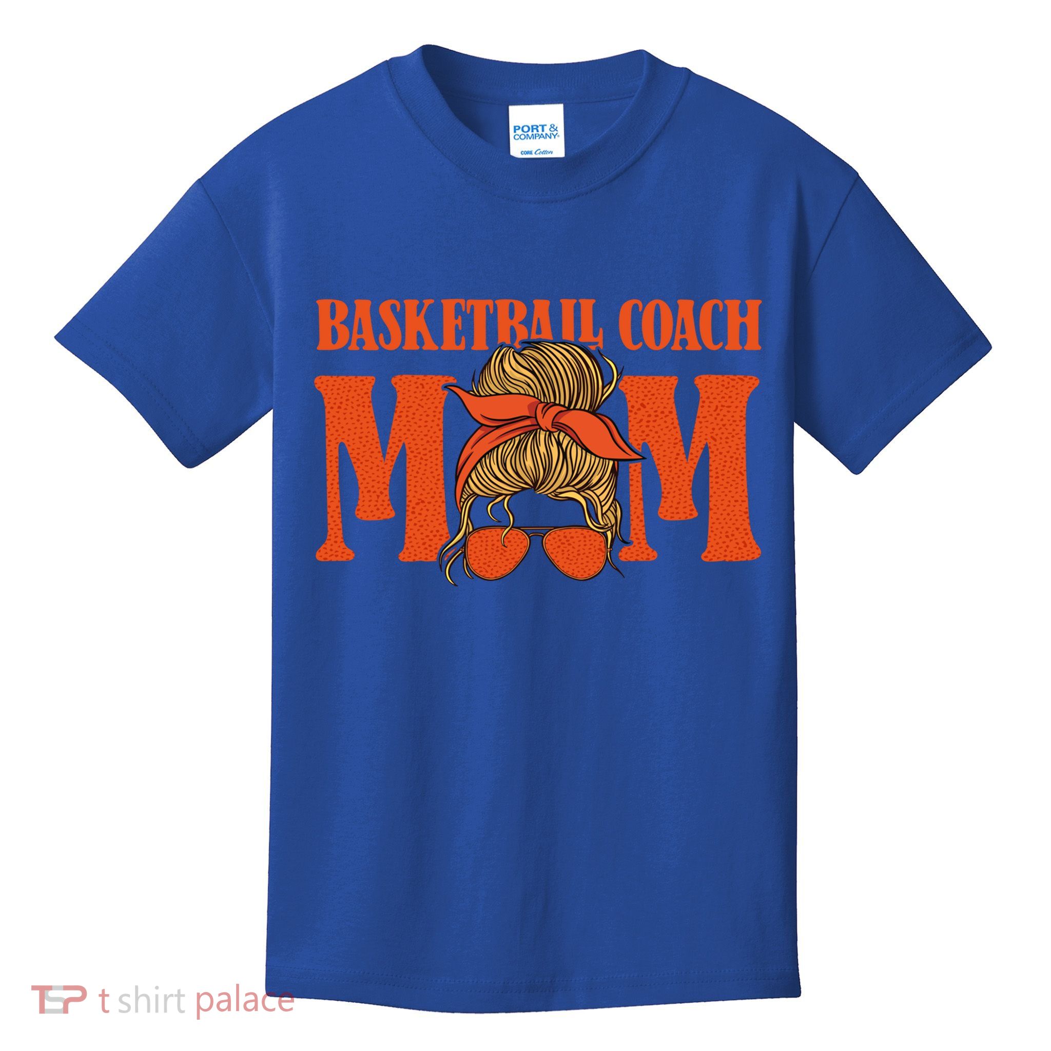 Basketball Coach Mom Cool Gift Hoops Assistant Basketball Coach Gift Kids T-Shirt