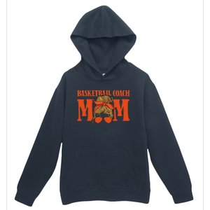 Basketball Coach Mom Cool Gift Hoops Assistant Basketball Coach Gift Urban Pullover Hoodie