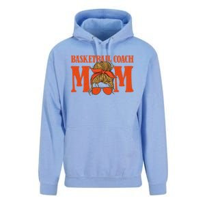 Basketball Coach Mom Cool Gift Hoops Assistant Basketball Coach Gift Unisex Surf Hoodie