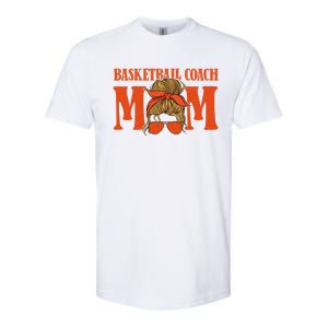 Basketball Coach Mom Cool Gift Hoops Assistant Basketball Coach Gift Softstyle CVC T-Shirt