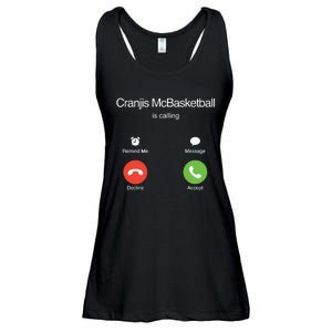 Bornakang Cranjis Mcbasketball Is Calling Hooded Ladies Essential Flowy Tank