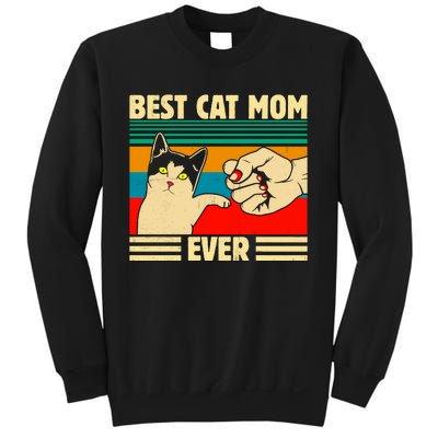 Best Cat Mom Ever Mother's Day Sweatshirt