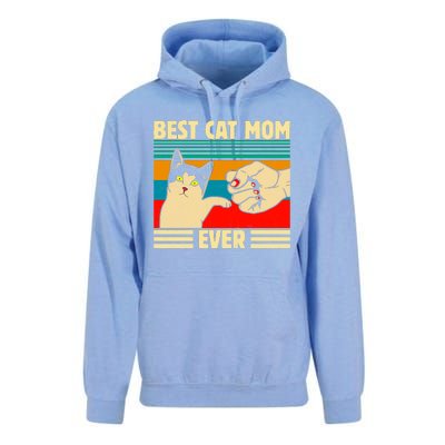 Best Cat Mom Ever Mother's Day Unisex Surf Hoodie