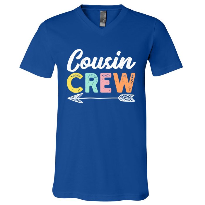 Big Cousins Matching Vintage Cousin Crew Gift V-Neck T-Shirt